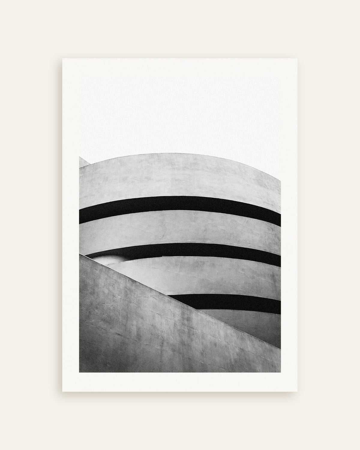 Poster „Spiralkurven eines Museums“, Miniaturansicht