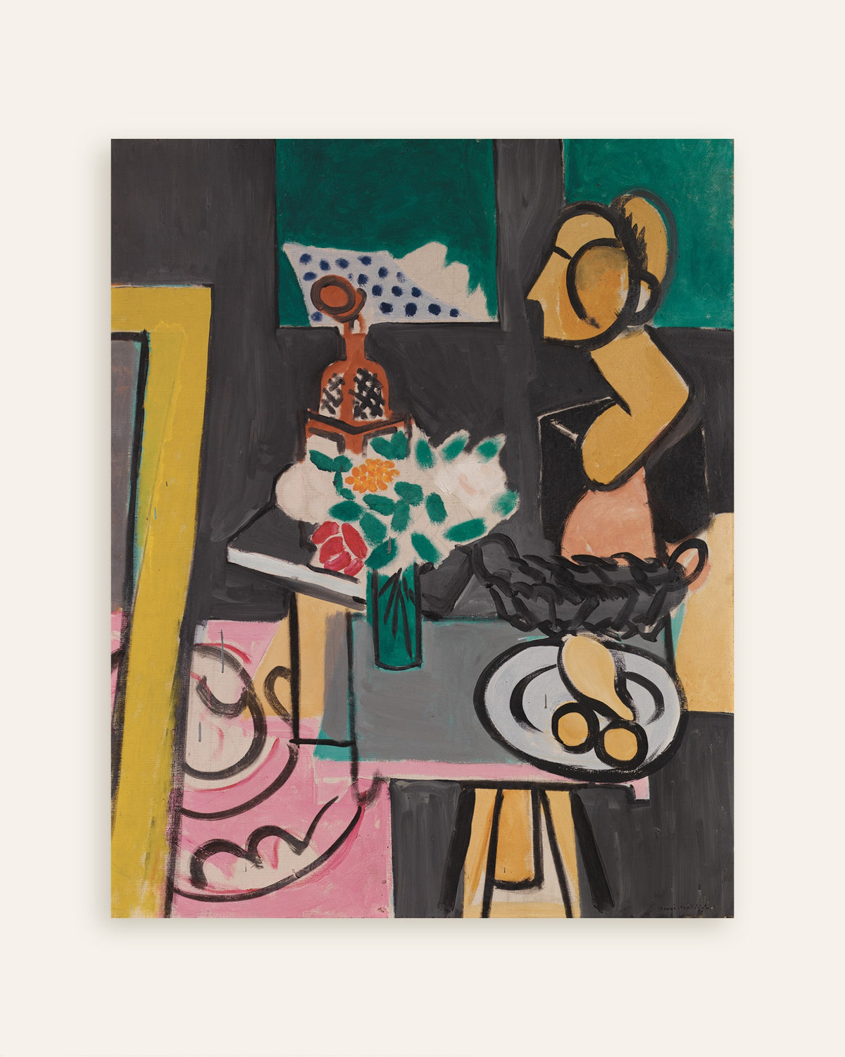 Poster di Natura morta con zucche (1916) di Henri Matisse, miniatura