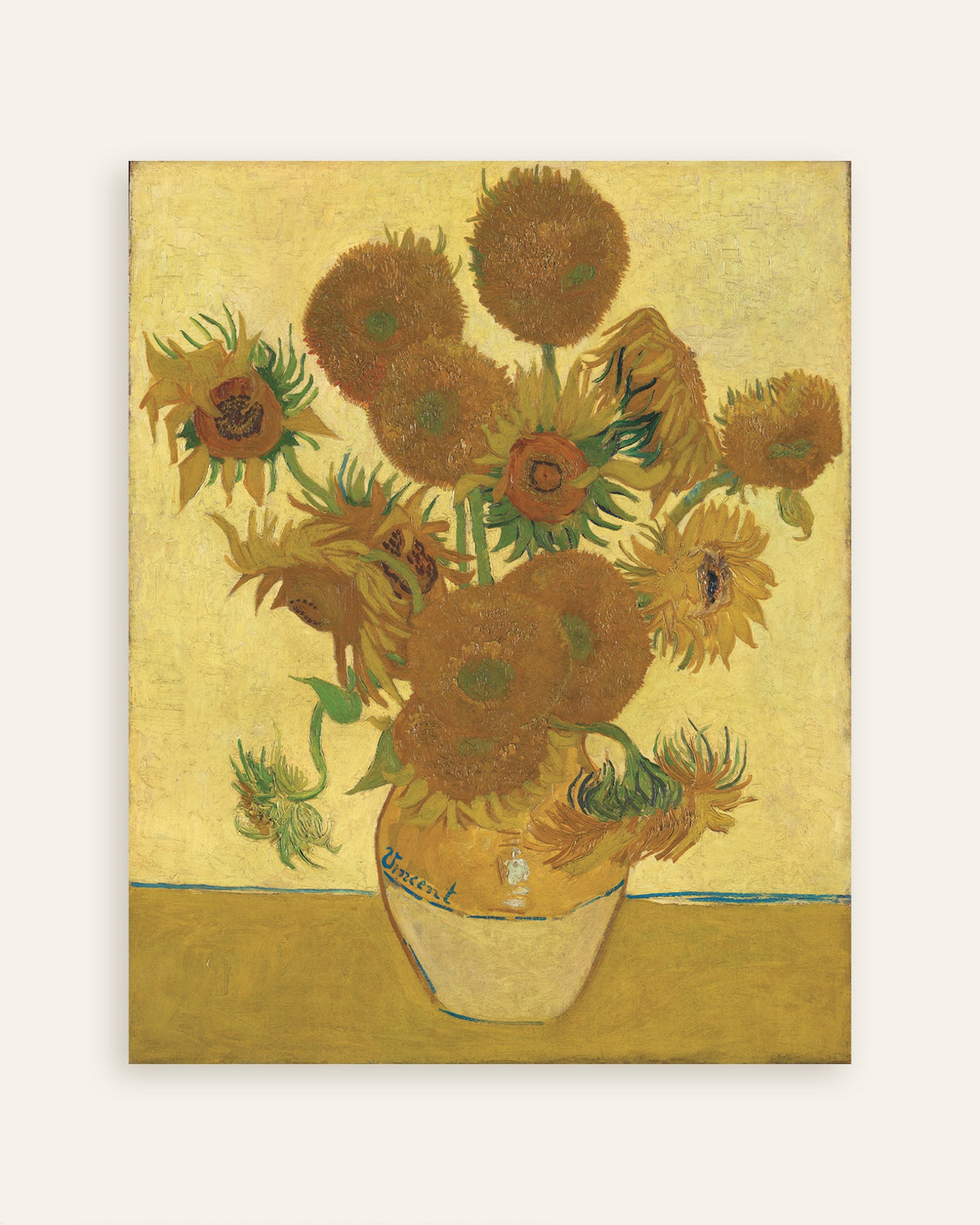 Poster «Girasoli» (1888) di Vincent van Gogh, miniatura