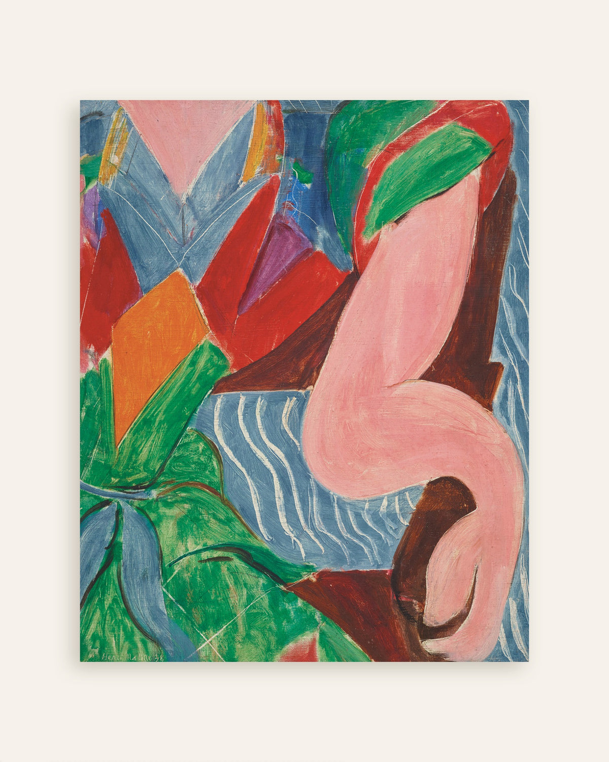 Poster Der Arm (1938) von Henri Matisse, Vorschaubild