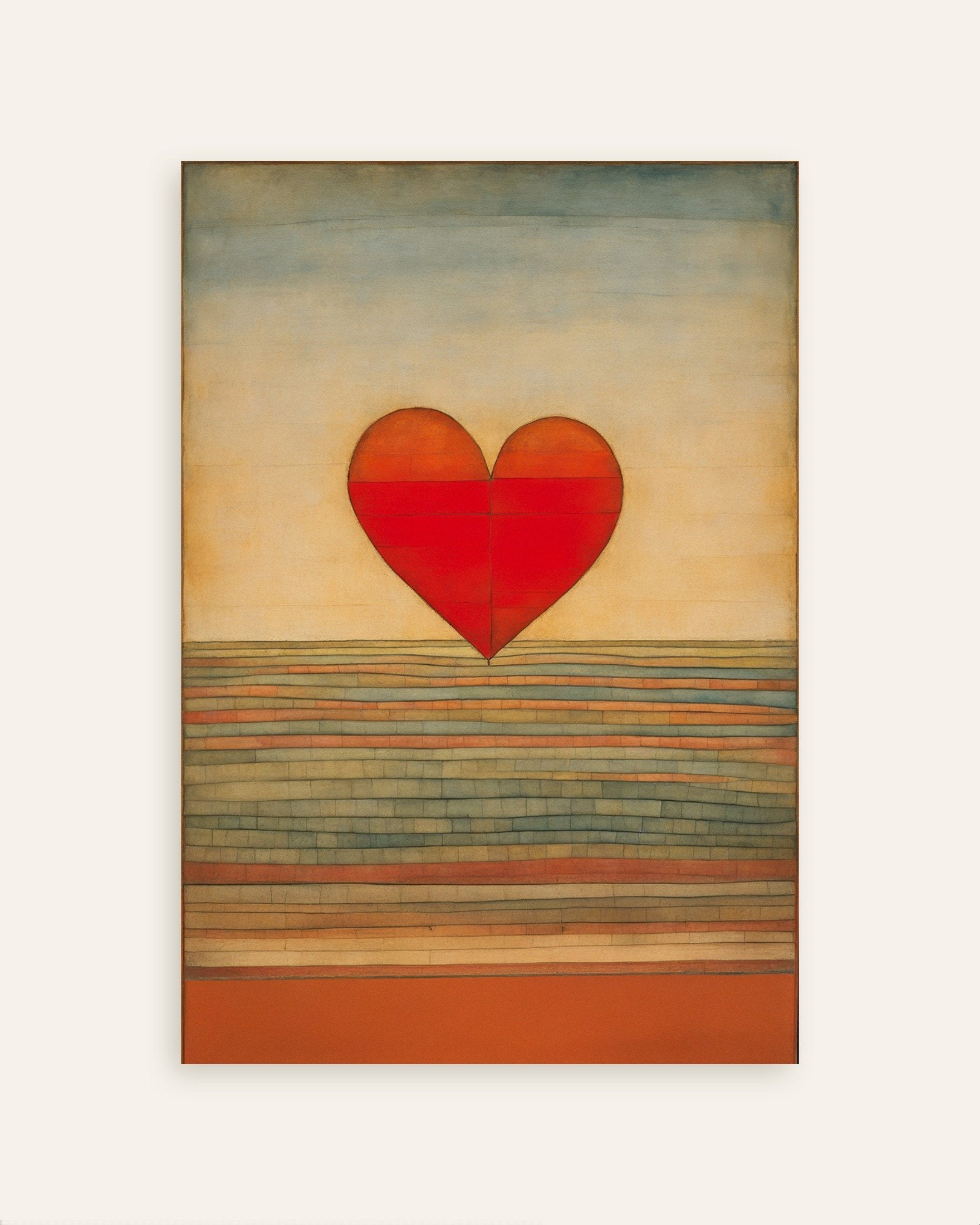 Poster of The flying heart Poster, thumbnail