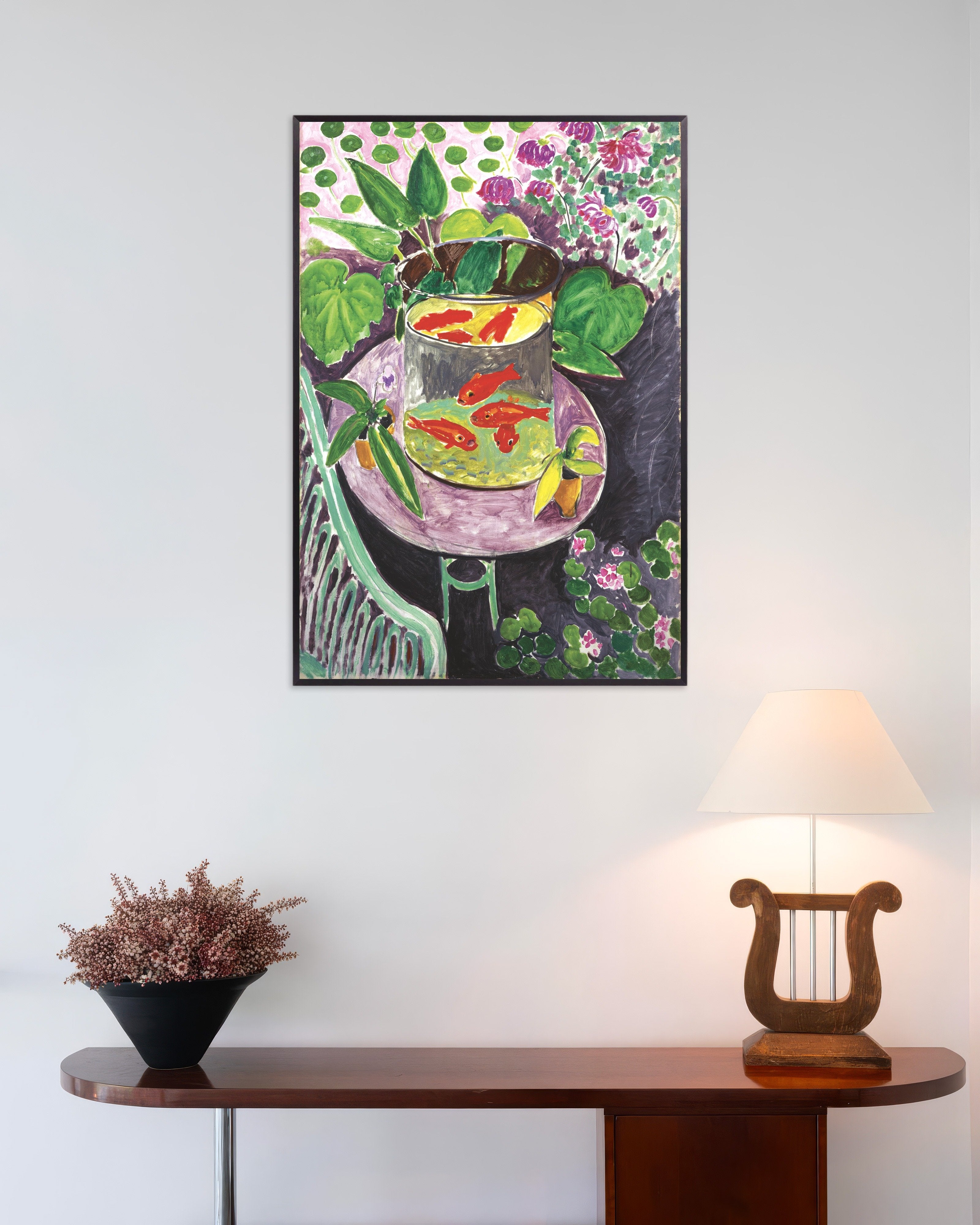 Poster of The goldfish (1912) by Henri Matisse - Poster, with metal frame