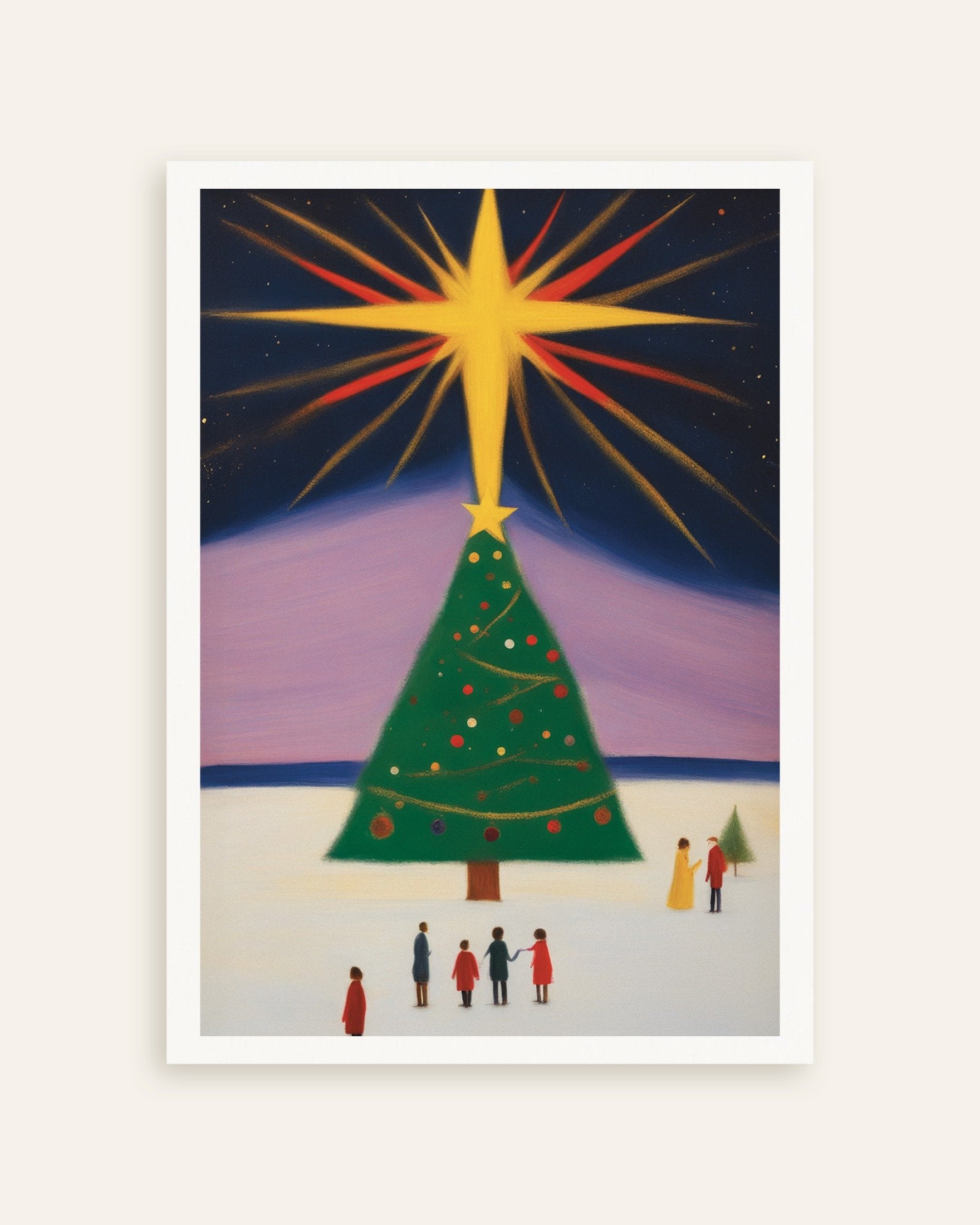 Poster of The great Christmas tree poster, thumbnail