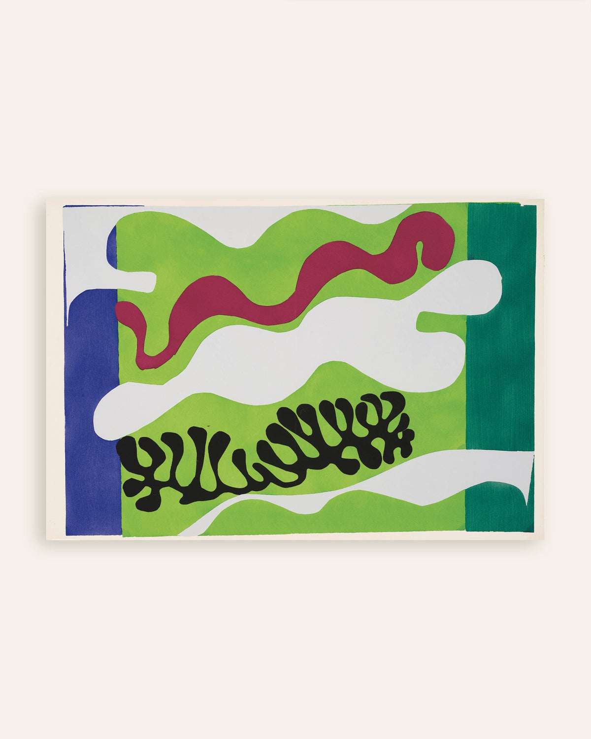 Poster de Le Lagon en vert (Jazz, 1947) de Henri Matisse, en miniature
