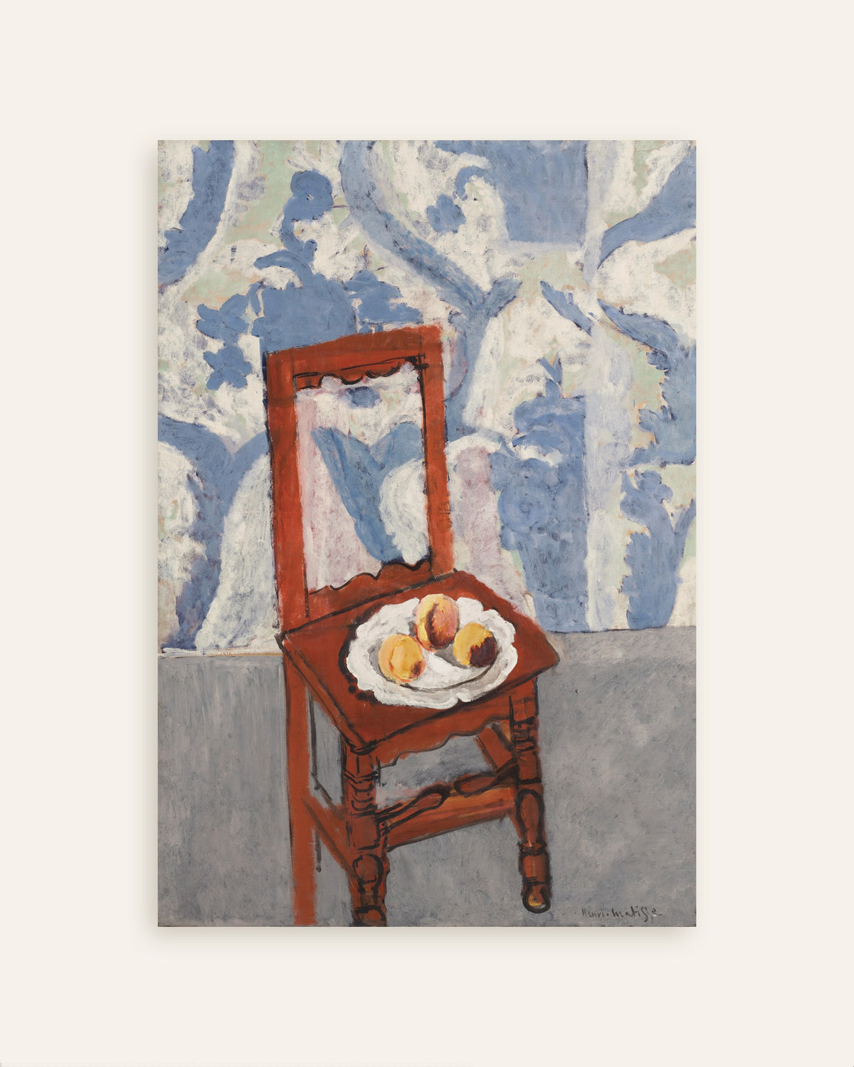 Poster de La Chaise lorraine (1919) de Henri Matisse, miniature