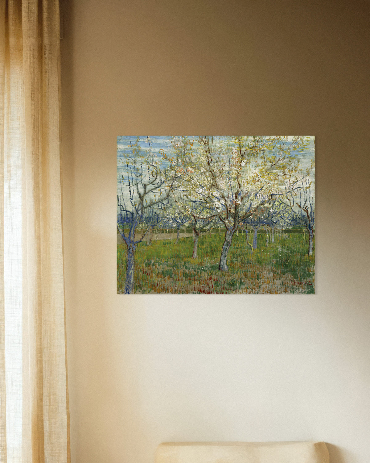 Poster de « Le Verger rose (1888) de Vincent van Gogh »