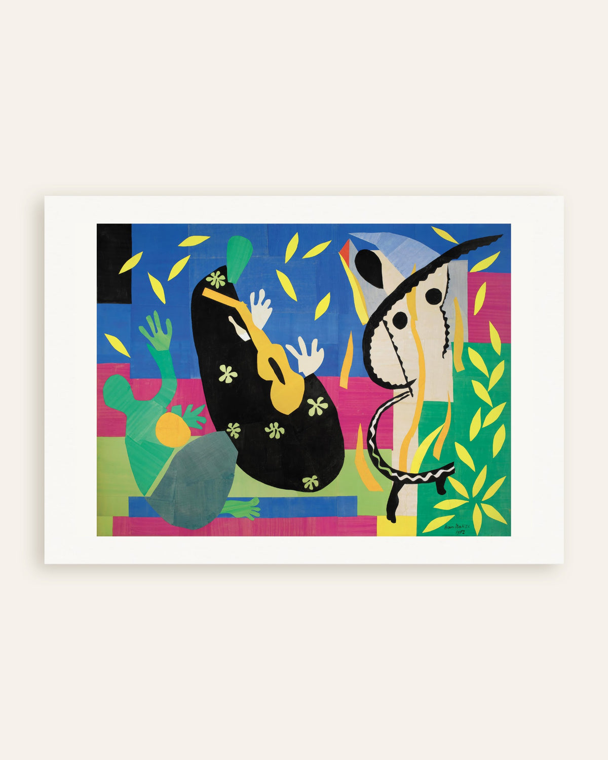 Poster di La tristezza del re di Henri Matisse, in miniatura