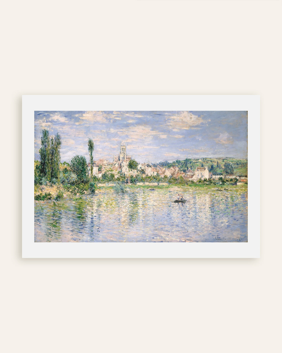 Affiche Vétheuil en été (1880) de Claude Monet, miniature