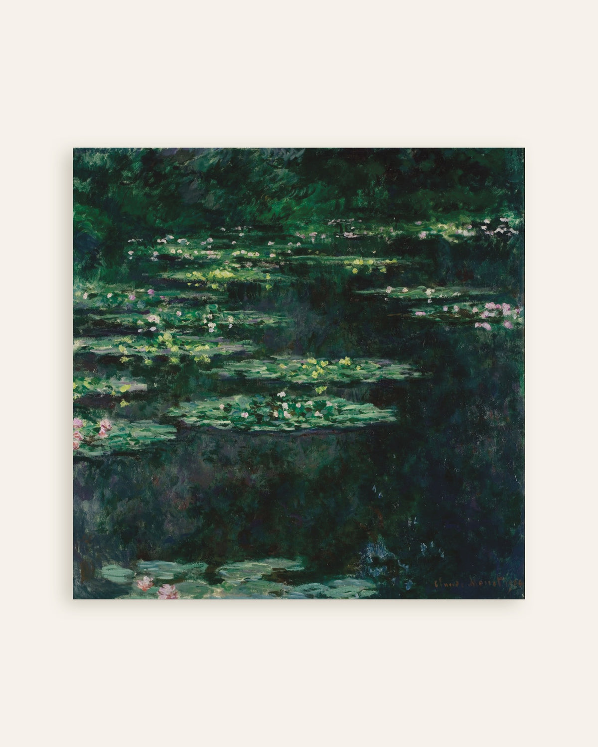 Poster Ninfee (1904) di Claude Monet, miniatura