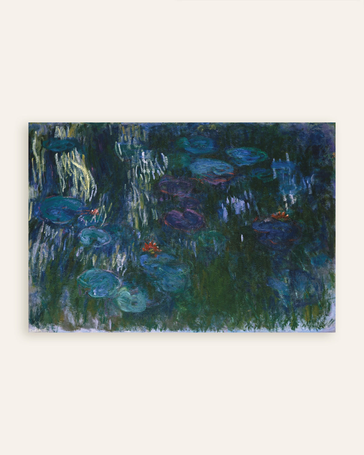 Poster Seerosen (1916–1919) von Claude Monet, Vorschaubild
