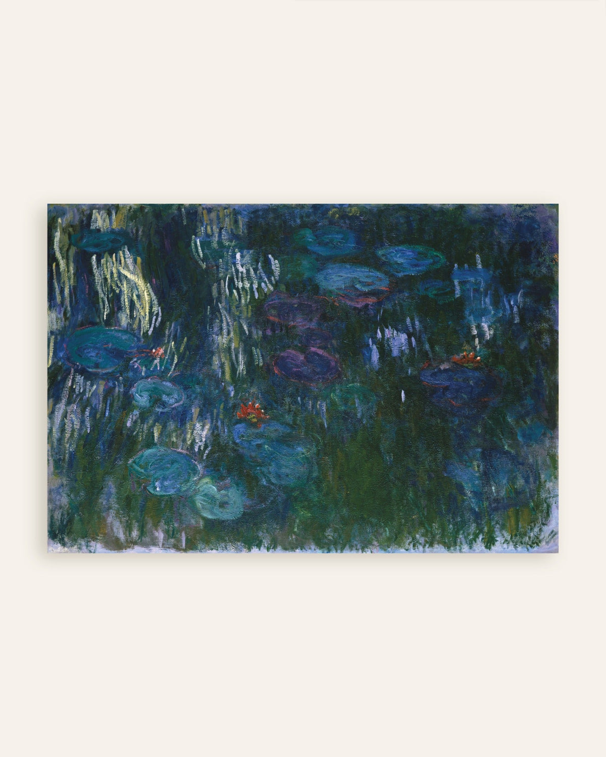 Poster Seerosen (1916–1919) von Claude Monet, Vorschaubild