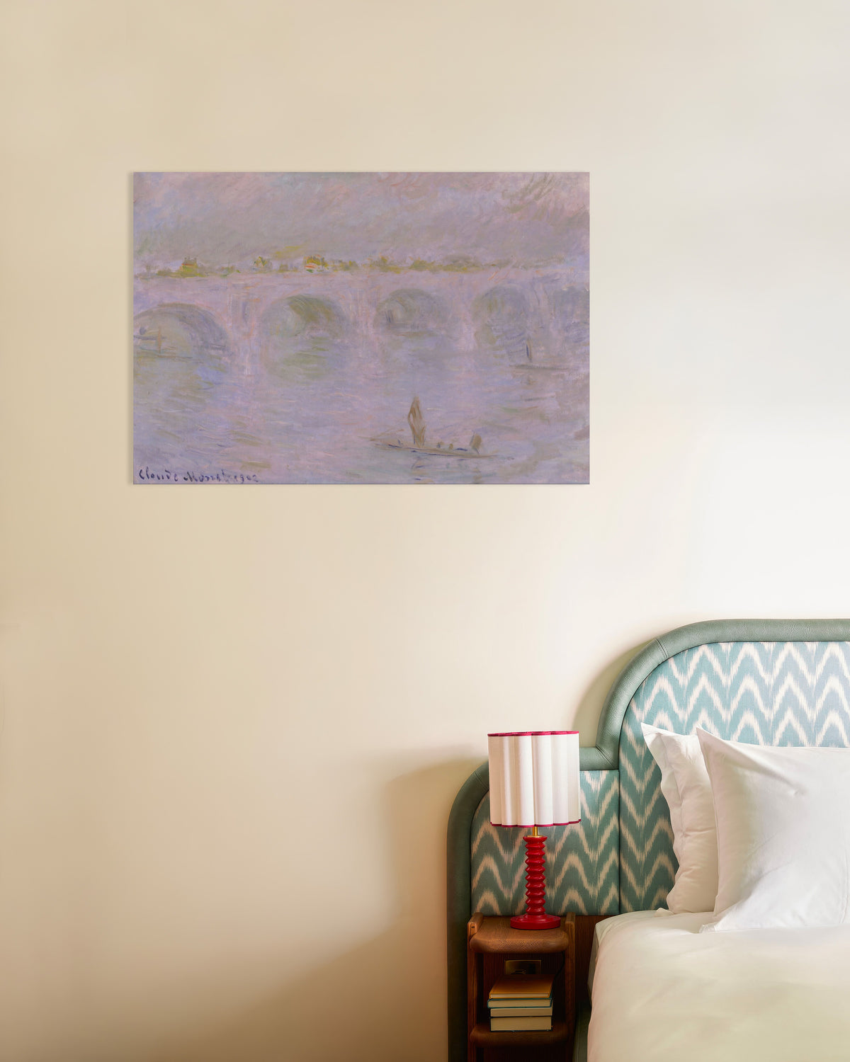 Poster Il ponte di Waterloo, Londra (1902) di Claude Monet