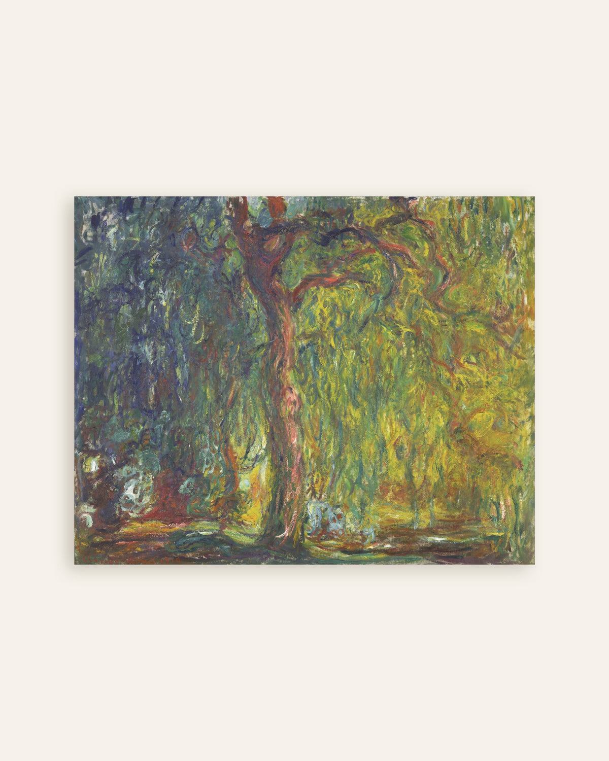 Poster Trauerweide (1918–1919) von Claude Monet, Vorschaubild